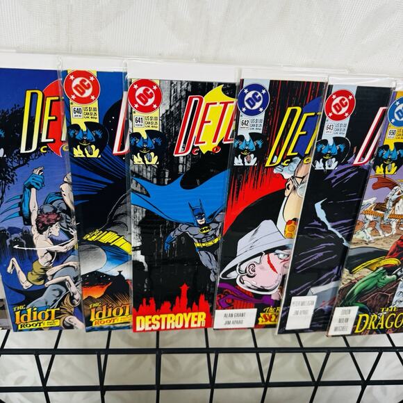 Detective Comics ft Batman 638-643 650-659 lot Vs Sam Kieth Travis Charest Cover - Picture 3 of 7